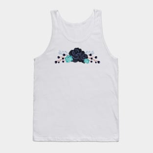 Flower , Colorful Flowers Design , beautiful flower , Floral Pattern Tank Top